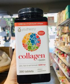 vien uong Youtheory Collagen Biotin