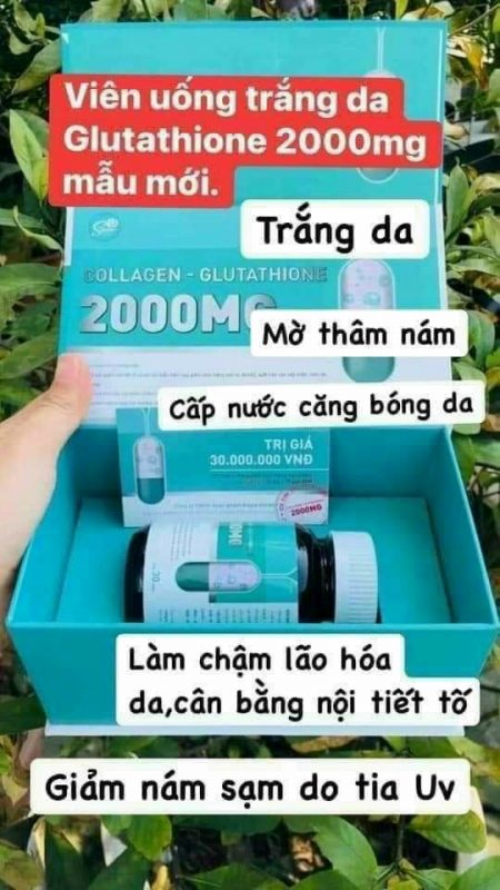 Công Dụng Của Glutathione 2000mg