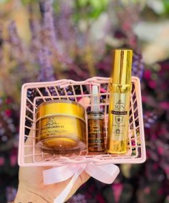 combo my pham dong anh kem duong da chong nang collagen3x