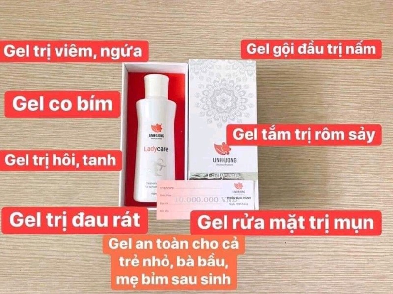 Dung Dich Ve Sinh Phu Nu Lady care Linh Huong