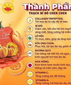 THẠCH BÍ ĐỎ CHEN CHEN