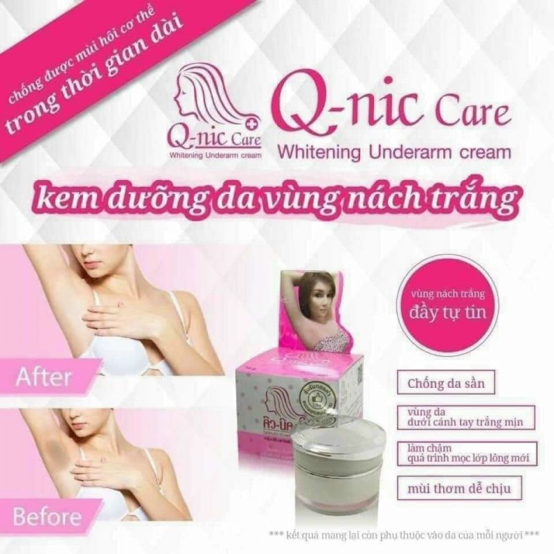 Kem tri tham Q-nic Care cong du