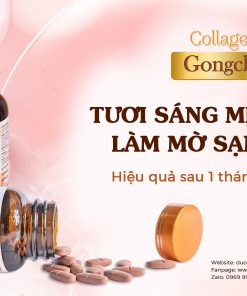 Vien uong trang da collagen gongcha
