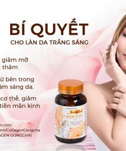 Vien uong trang da collagen gongcha