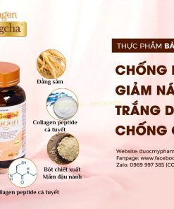 Vien uong trang da collagen gongcha