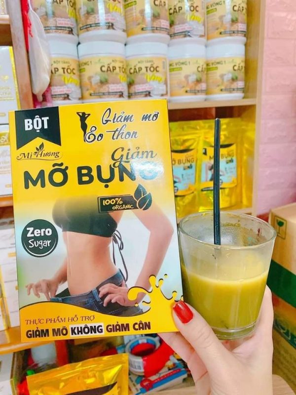 bot giam mo bung mi huong