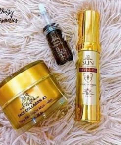 combo my pham dong anh kem duong da chong nang collagen3x