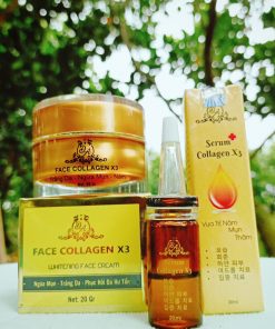 combo my pham dong anh kem duong da chong nang collagen3x