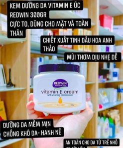 kem duong da Redwin Vitamin E Cream 300g 2 1
