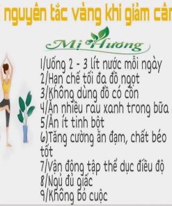 bot giam mo bung mi huong