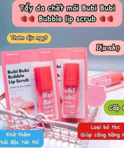tay da chet moi Bubi Bubi Bubble Lip Scrub 10ml